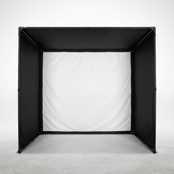 10/12/14Ft Outdoor Golf Training Simulator Cage Sports Practice Golf Simulator Enclosure with Impact Netting and All Poles — Studio Shot
