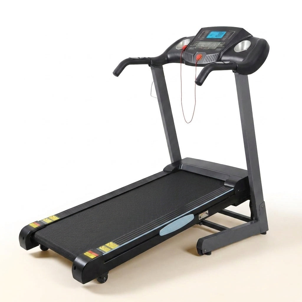 Foldable Treadmill Built for Home Workouts, 12-Level Auto Incline, 2.5HP Motor, 15 Speed Presets — Studio Shot