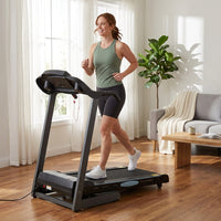 Foldable Treadmill Built for Home Workouts, 12-Level Auto Incline, 2.5HP Motor, 15 Speed Presets — Lifestyle