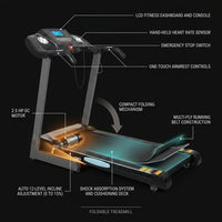 Foldable Treadmill Built for Home Workouts, 12-Level Auto Incline, 2.5HP Motor, 15 Speed Presets — How It Works