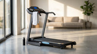Treadmill with Auto 12Level Incline 15 Preset Foldable Treadmill 2.5 Horse Power Exercise Machine for Home Office Workout — Lifestyle
