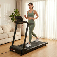 Walking Pad Treadmill with Handle Bar, 3.5HP Electric Treadmill with Handles for Home Small, 2026 Upgrade Walking Pad Treadmill with Handle Bar and Big Screen, 0.6-10.0MPH, 400LBS — Lifestyle