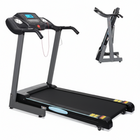 Foldable Treadmill Designed for Home Workouts, 2.5HP Motor, 12-Level Auto Incline, 15 Speed Presets